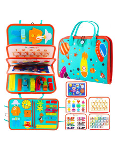 Tablero Ocupado Montessori Yohelly Verde 3 Páginas 1-6 Años