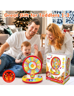 Juguete de Aprendizaje Musical Duchong para Niños 1-3 Años 2