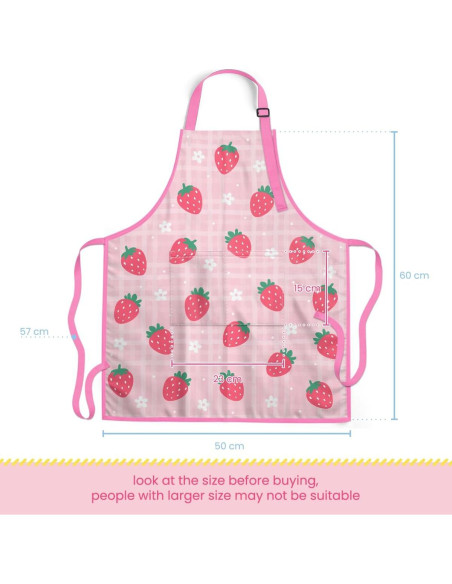 Conjunto de Delantal y Gorro de Chef Sandjest para Niños