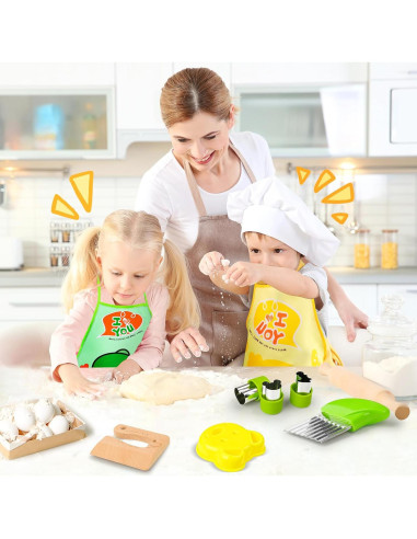 Juego de Cuchillos Montessori para Niños HAIMST - 30 Piezas