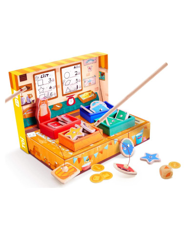 Juego Magnético de Pesca TOI para Niños 2+ Años - Aprendizaje Montessori