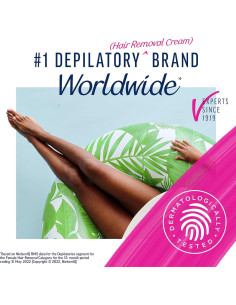 Crema Depilatoria Veet Gel Sensible 382.7 g con Aloe Vera 2