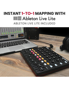 Controlador MIDI USB AKAI MIDImix - Mezclador Compacto con 8 Faders 2