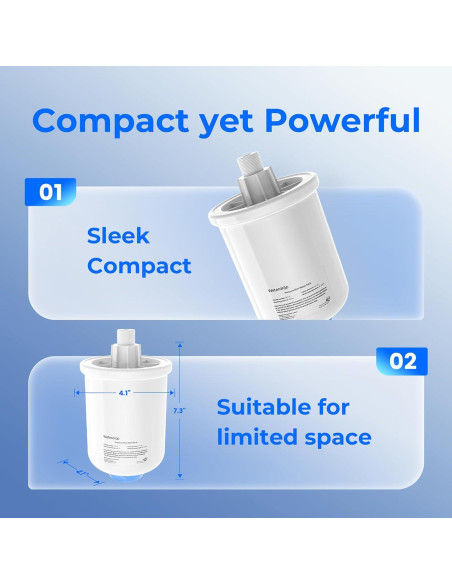 Tanque de Presión de Agua Mini Waterdrop WD-XT 10.4x10.4x18.5cm