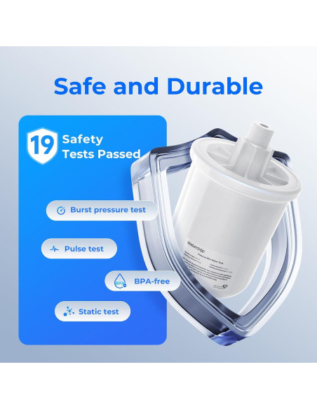 Tanque de Presión de Agua Mini Waterdrop WD-XT 10.4x10.4x18.5cm