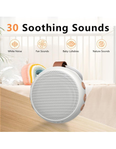 Máquina de Ruido Blanco SoundMe UA Portátil Recargable 30 Sonidos 2