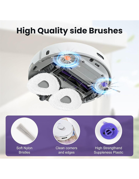 Kit de Accesorios de Reemplazo BTRSOLUS para Aspiradora Narwal Freo Pro - 16 Piezas