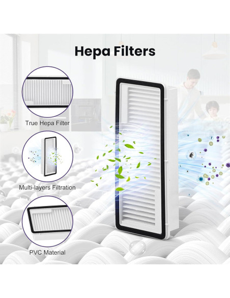 Kit de Accesorios de Reemplazo BTRSOLUS para Aspiradora Narwal Freo Pro - 16 Piezas