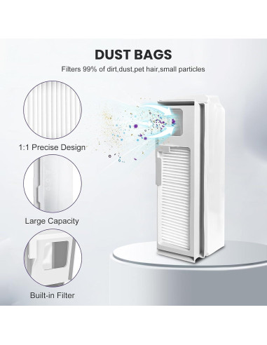 Kit de Accesorios de Reemplazo BTRSOLUS para Aspiradora Narwal Freo Pro - 16 Piezas