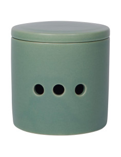 Conservador de Ajo Cerámico Danica Verde Mate 10.16 cm
