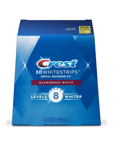 Crest 3D White Luxe Kit Blanqueamiento Dental 28 Tiras