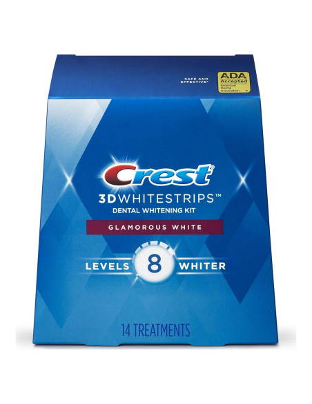 Crest 3D White Luxe Kit Blanqueamiento Dental 28 Tiras