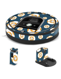 MightySkins Piel Vinilo para iRobot Roomba 960 - Mini Galaxy Bots