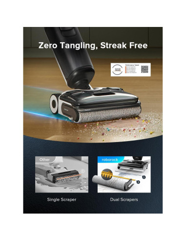 Aspiradora Húmeda y Seca Roborock F25 ACE Inalámbrica 20000Pa