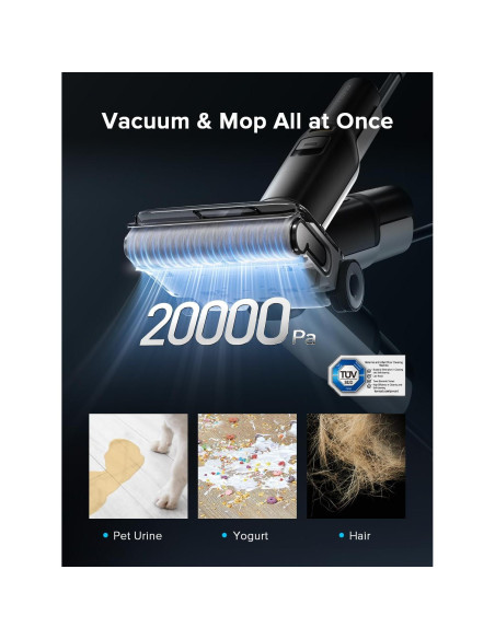 Aspiradora Húmeda y Seca Roborock F25 ACE Inalámbrica 20000Pa