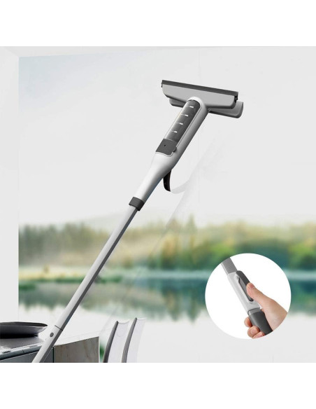 Limpiador de Ventanas 3 en 1 JEHONN con Rociador y Mango