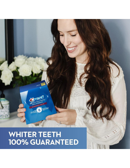 Crest 3D White Luxe Kit Blanqueamiento Dental 28 Tiras
