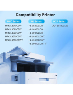 Cartucho de Tóner Brother TN433 - Paquete de 5, Alto Rendimiento 2