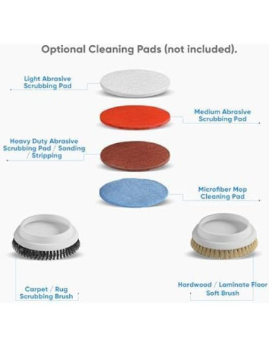 Prolux Core Pulidor y Limpiador de Suelos 33 cm 150 RPM