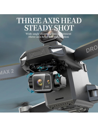 Dron KF104 MAX2 TeeGGi con Cámara 4K y Gimbal 3 Ejes