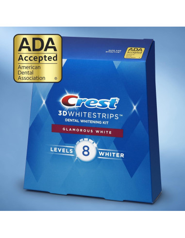 Crest 3D White Luxe Kit Blanqueamiento Dental 28 Tiras