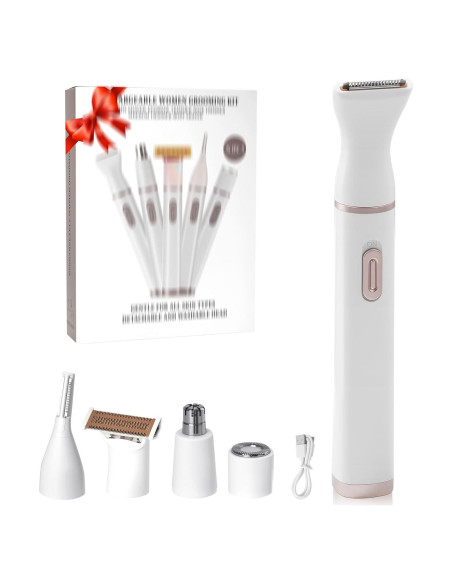 Depilador Facial Pluxy Epil Pro 3.0 5 en 1 Recargable