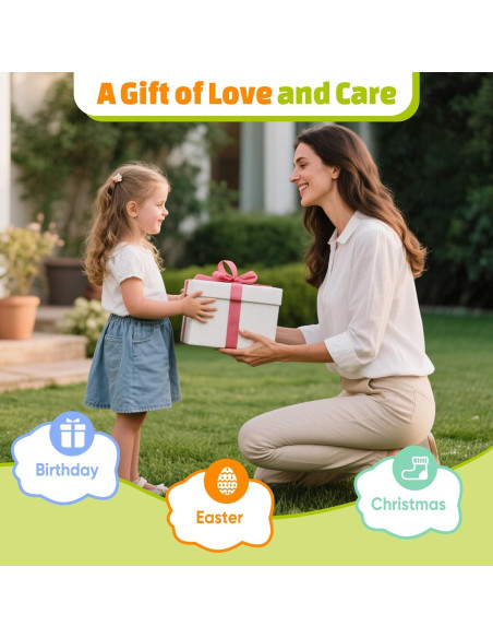 Juego de Herramientas de Jardinería GNAYUIJ 12 Piezas para Niños