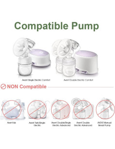 Repuestos Extractor Leche Avent Comfort Maymom - Diafragma y Válvula 2