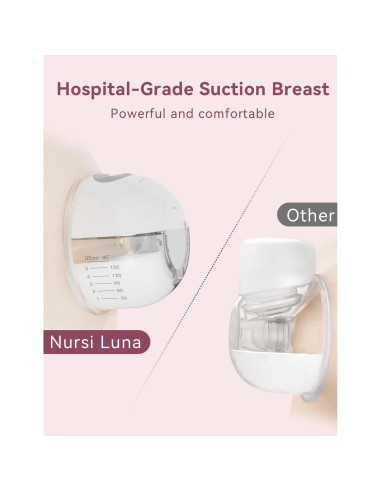 Extractor de Leche Eléctrico Manos Libres Nursi Luna YY-A46