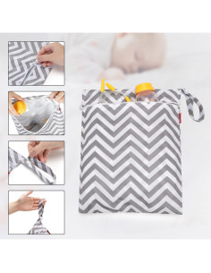 Bolsa de Piezas de Extractor de Leche Damero - 2 Unidades con Alfombrilla 2