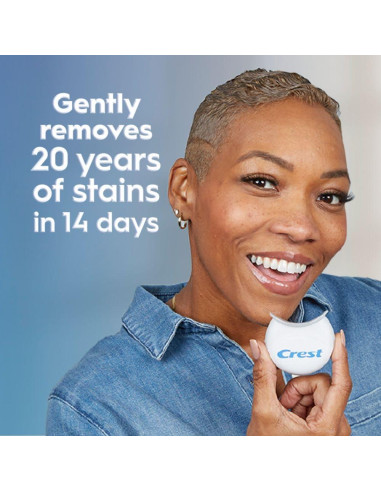 Crest 3DWhitestrips Sensibles + Luz LED Blanqueamiento Dental