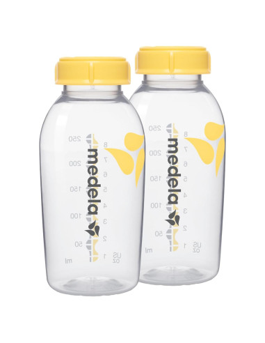 Botellas de almacenamiento de leche materna Medela 250ml - 2 unidades