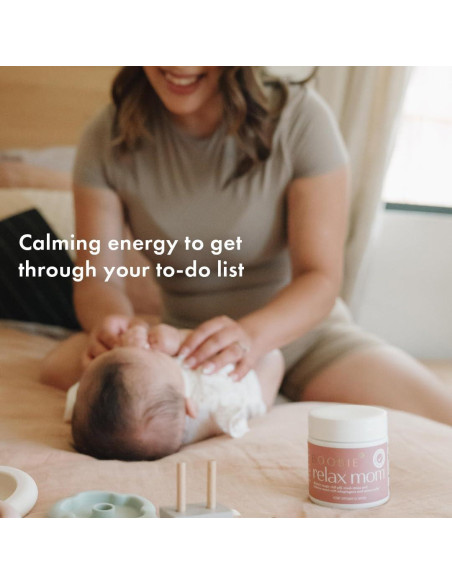 Suplemento Boobie Relax Mom para Estrés Postparto - 60 Cápsulas