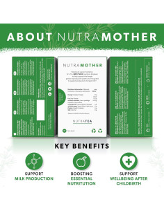 Té Herbal Nutra Tea para Lactancia - 20 Bolsitas - Aumenta Leche Materna 2