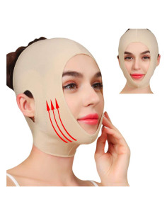 Cinta Reutilizable Antisnoring HERSONG para Doble Mentón L