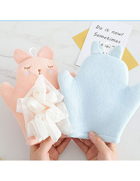 Guantes de Baño Magik Baby Kids Conejo - 3 Paquete