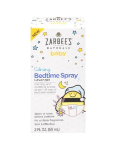 Spray Calmante para Dormir Zarbee con Lavanda y Manzanilla 59ml - Paquete de 2 2