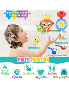 Juguete de baño para niños GOODLOGO Mono 22.5x23x8 cm 2