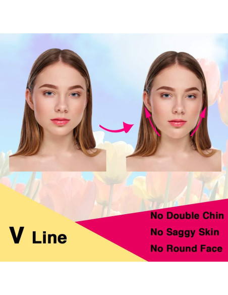 Cinta Reutilizable Antisnoring HERSONG para Doble Mentón L