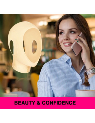 Cinta Reutilizable Antisnoring HERSONG para Doble Mentón L