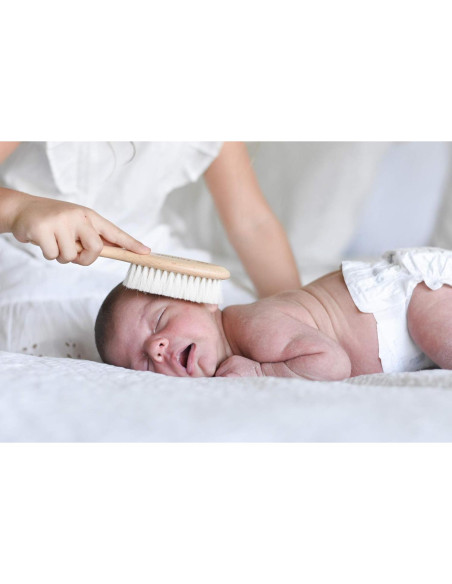 Cepillo de Cabra y Silicona para Bebés Fephas 17.8 cm