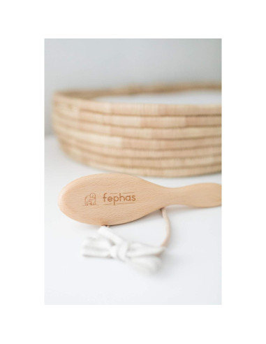 Cepillo de Cabra y Silicona para Bebés Fephas 17.8 cm