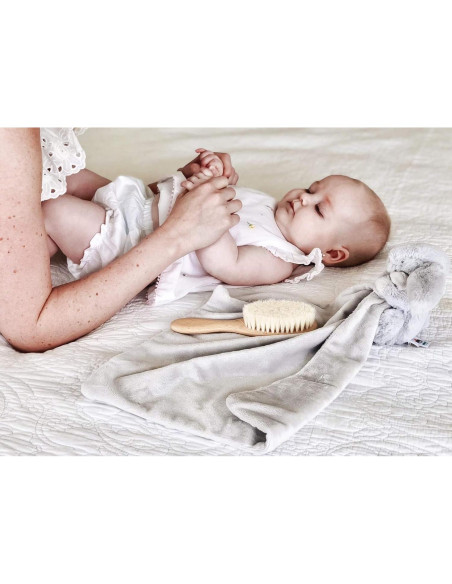 Cepillo de Cabra y Silicona para Bebés Fephas 17.8 cm