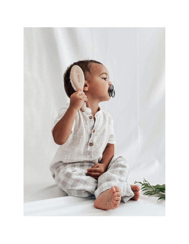 Cepillo de Cabra y Silicona para Bebés Fephas 17.8 cm