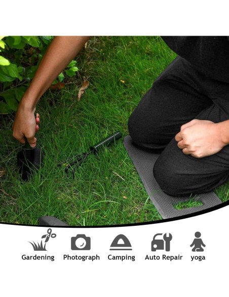 Riakrum Almohadillas de Jardín 40 Pcs Espuma Impermeable 39x17cm