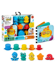 Conjunto de Baño 11 Piezas Baby Einstein Opus Animales