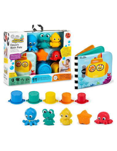 Conjunto de Baño 11 Piezas Baby Einstein Opus Animales