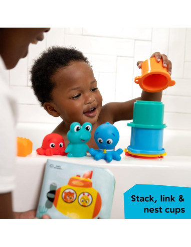 Conjunto de Baño 11 Piezas Baby Einstein Opus Animales