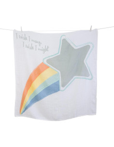 Manta de Muselina y Tarjetas de Hitos Lulujo 101.6x101.6cm 2