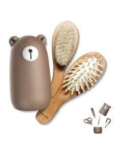 Set de Aseo para Bebés 6 en 1 APN - Madera Natural